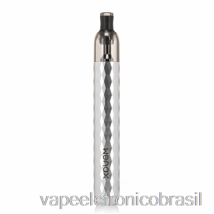 Vape Recarregável Geek Vape Wenax M1 13w Pod System 0.8ohm - Diamante Prata